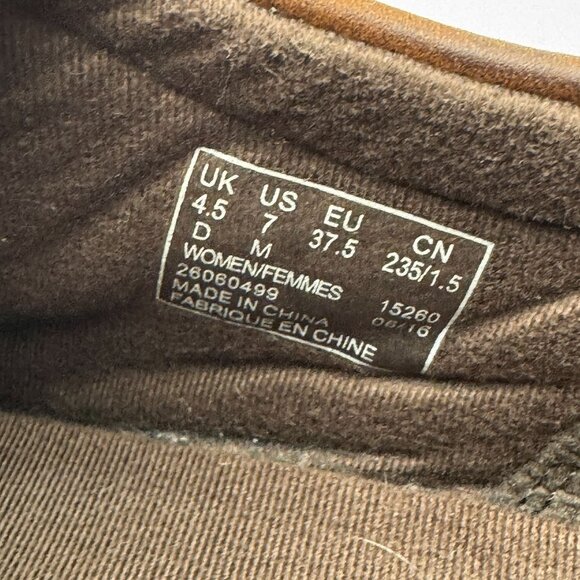 Clarks Collection Wallabees Brown Leather Chukka Boots Moccasins Driving Shoes - Picture 7 of 8